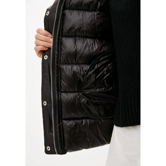 Patrizia Pepe- Premium Insulated Jacket-Italian Designer-Black-NWT Sz:38 Ret$407 - Picture 5 of 8